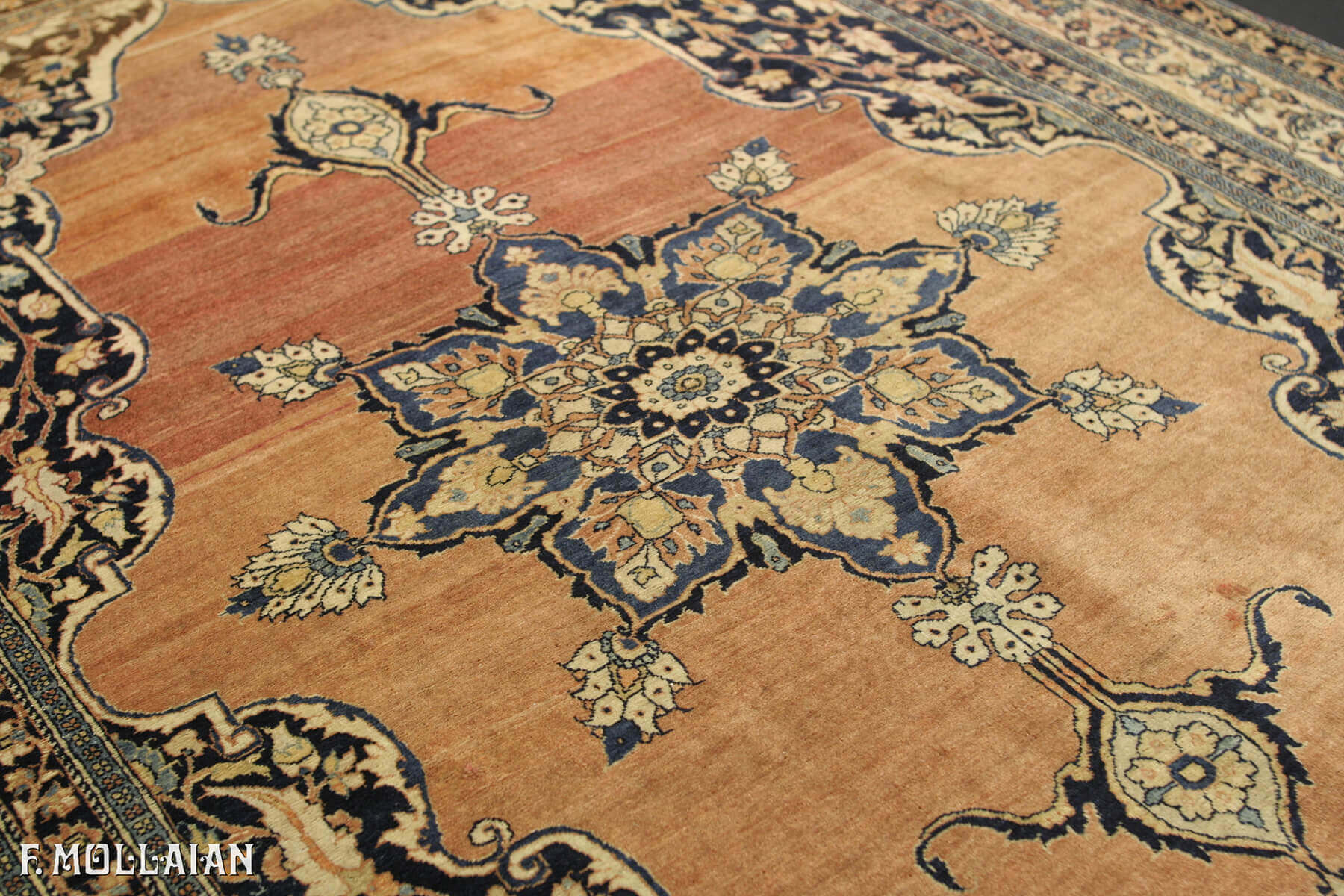 Teppich Persischer Antiker Tabriz Hadji djalili n°:82112557